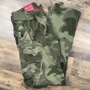JORDAN CRAIG MENS JEANS DENIM 34x34 CAMO CARGO GREEN CAMOUFLAGE ARMY